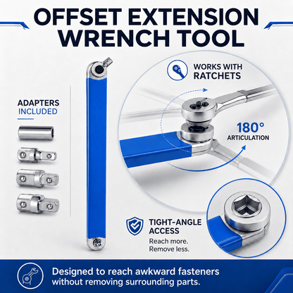 MotorBond™ Offset Extension Wrench Tool