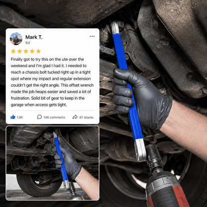 MotorBond™ Offset Extension Wrench Tool